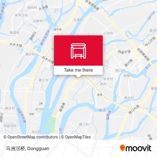 马洲滘桥 map