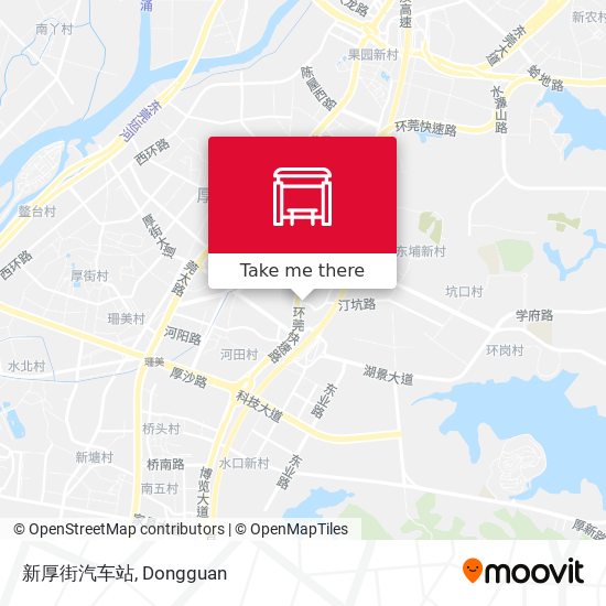 新厚街汽车站 map