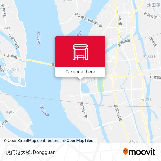 虎门港大楼 map