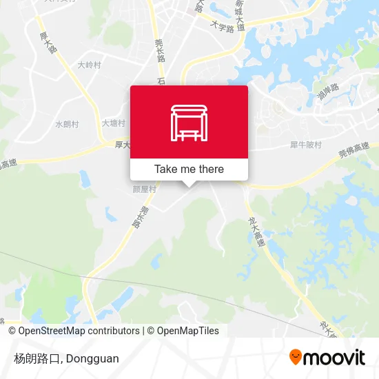 杨朗路口 map