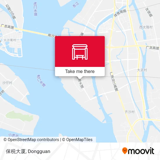 保税大厦 map