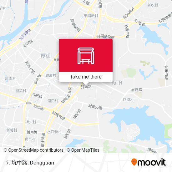 汀坑中路 map