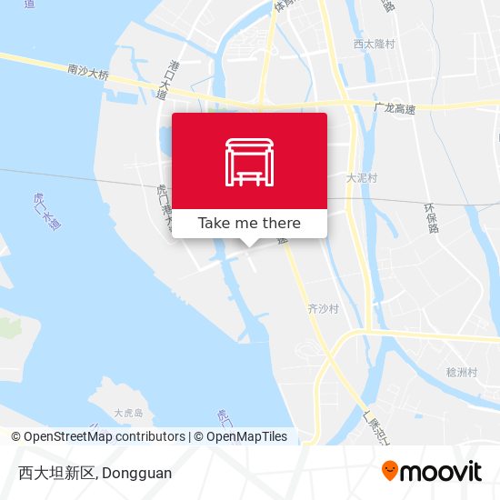 西大坦新区 map
