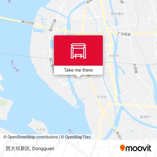 西大坦新区 map