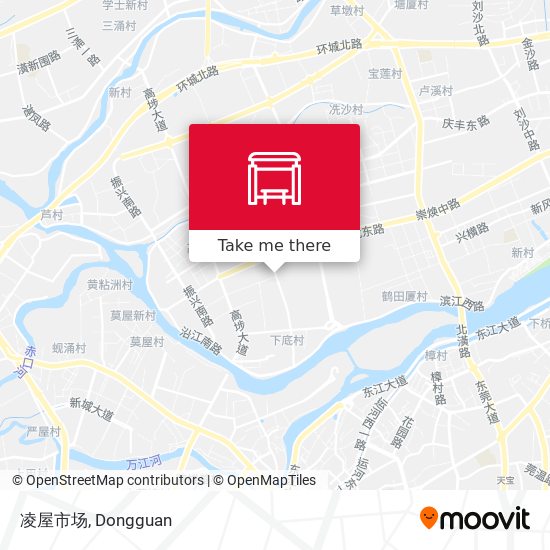 凌屋市场 map