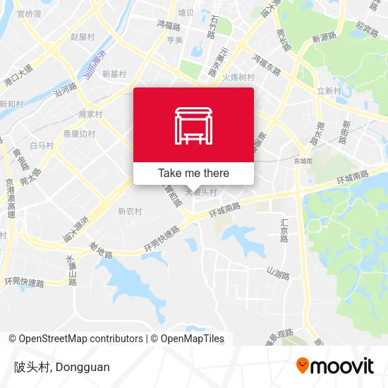 陂头村 map