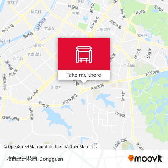 城市绿洲花园 map