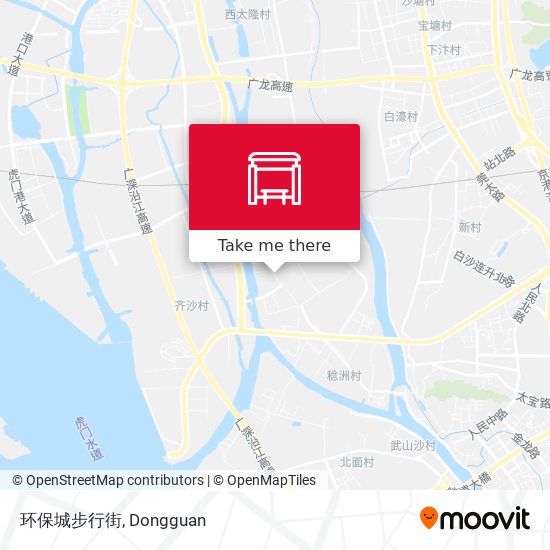 环保城步行街 map