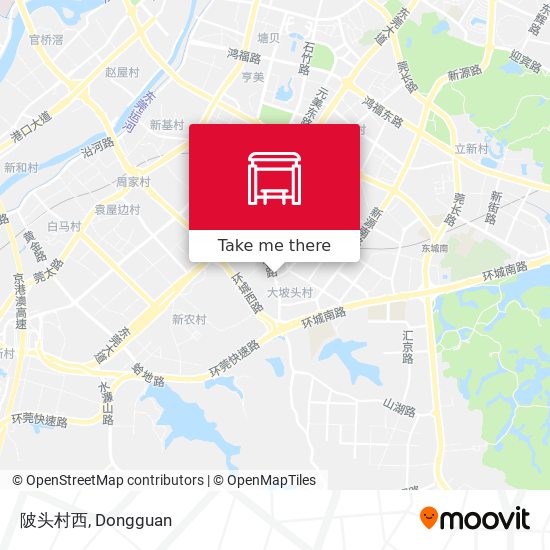 陂头村西 map