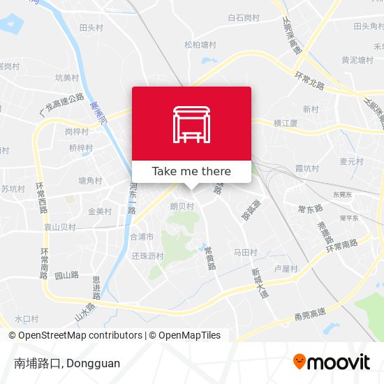 南埔路口 map