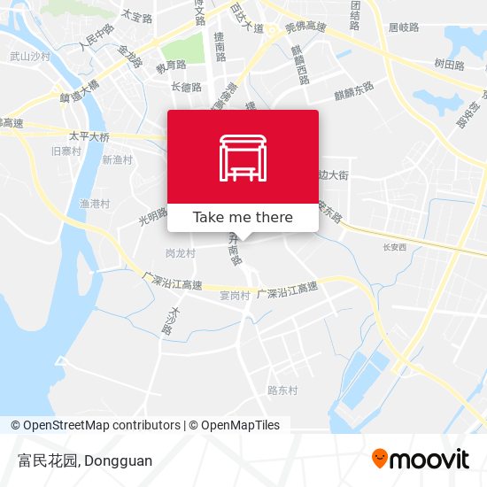 富民花园 map