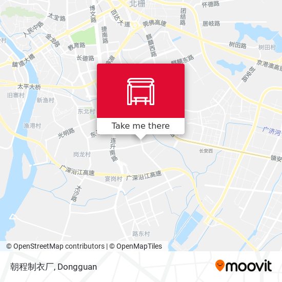 朝程制衣厂 map
