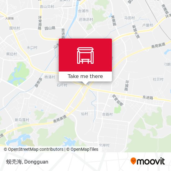 蚬壳海 map