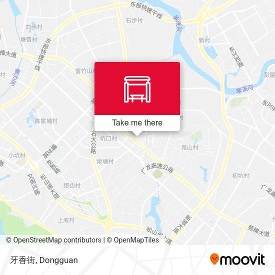 牙香街 map