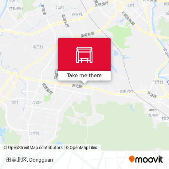 田美北区 map