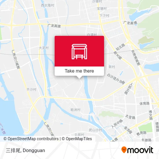 三排尾 map