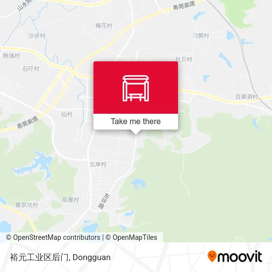 裕元工业区后门 map