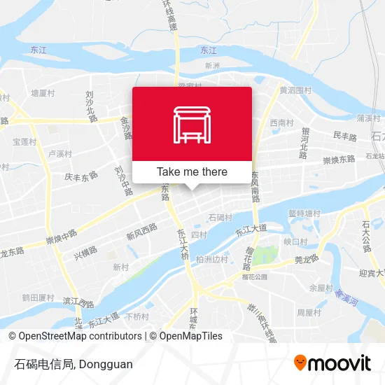 石碣电信局 map