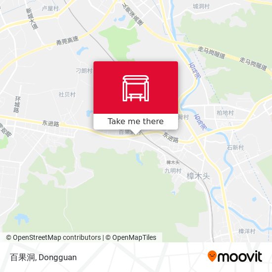 百果洞 map