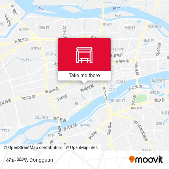 碣识学校 map