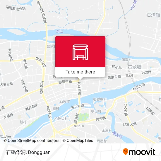 石碣华润 map