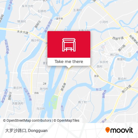 大罗沙路口 map