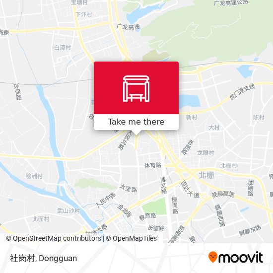 社岗村 map