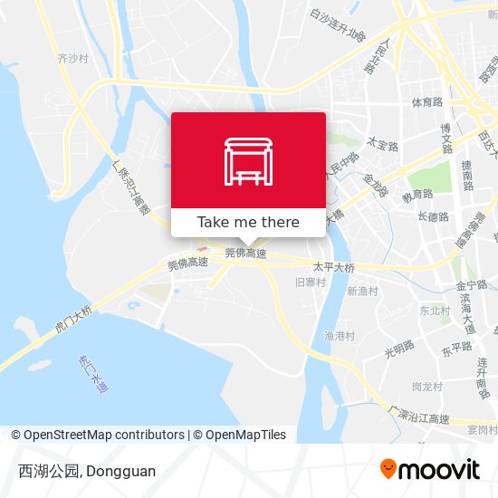 西湖公园 map