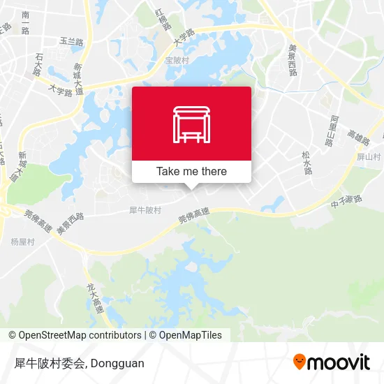 犀牛陂村委会 map