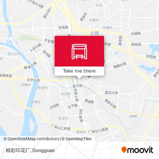 精彩印花厂 map