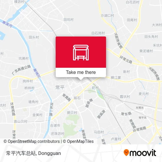 常平汽车总站 map