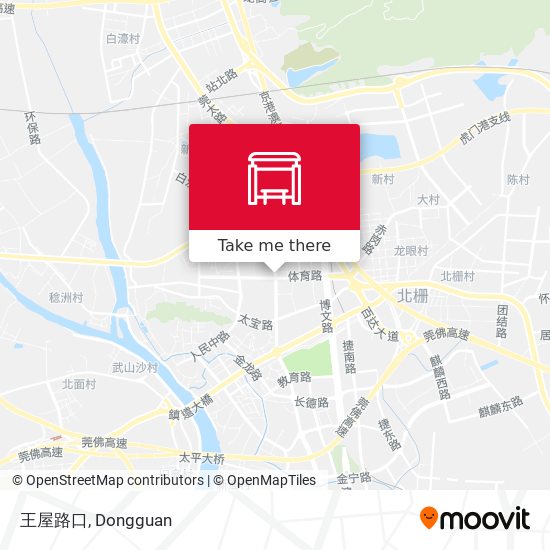 王屋路口 map