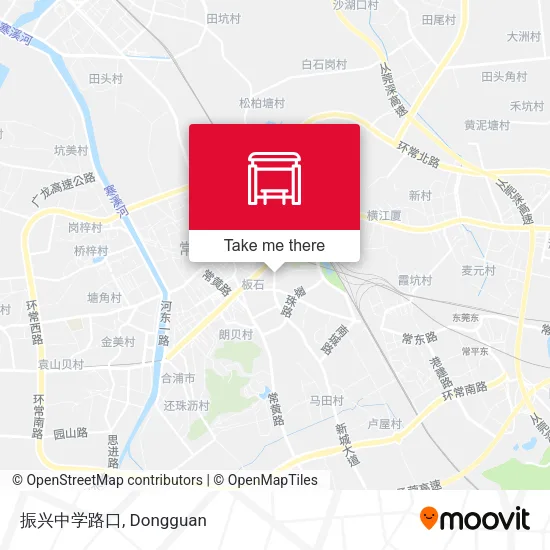 振兴中学路口 map