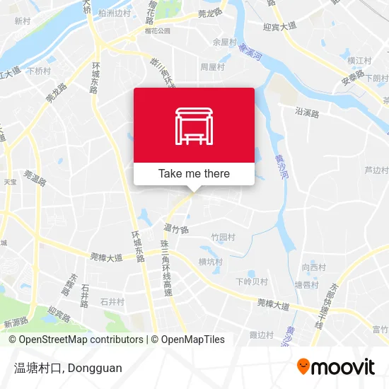 温塘村口 map