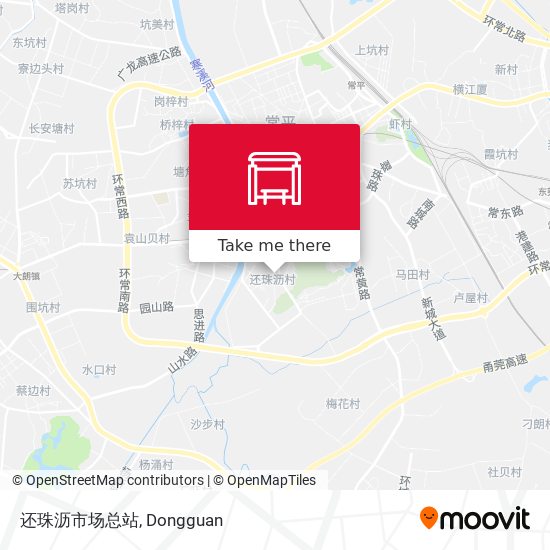 还珠沥市场总站 map
