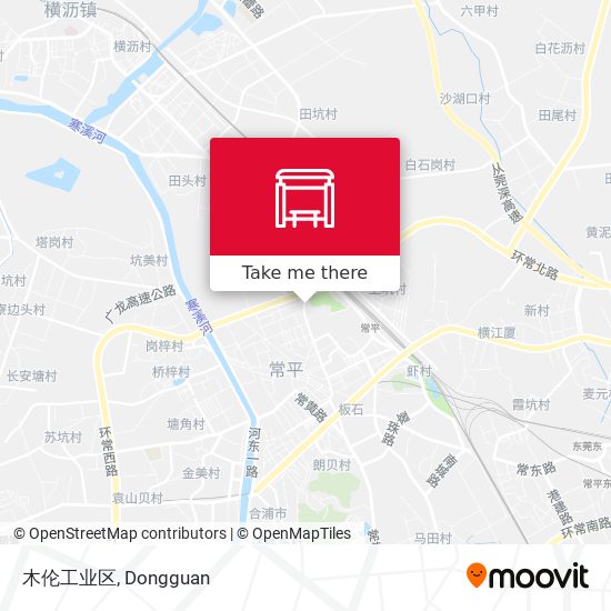 木伦工业区 map