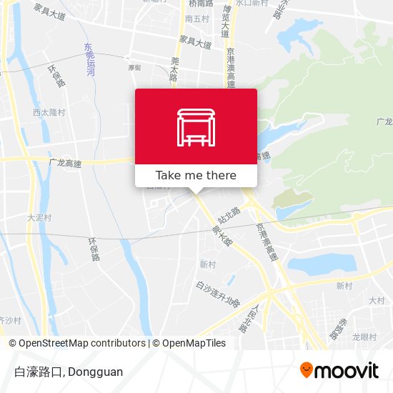 白濠路口 map