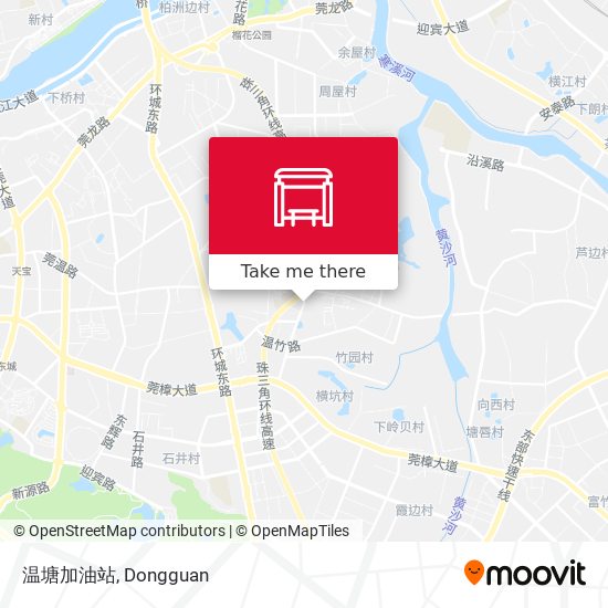温塘加油站 map