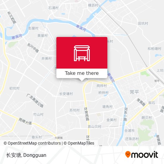 长安塘 map