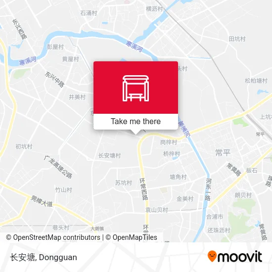 长安塘 map