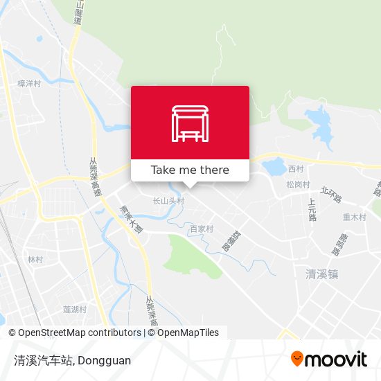 清溪汽车站 map