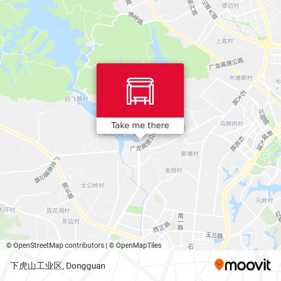 下虎山工业区 map