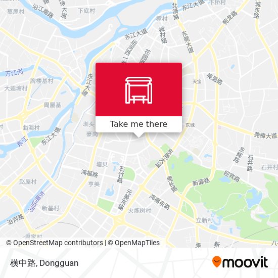 横中路 map