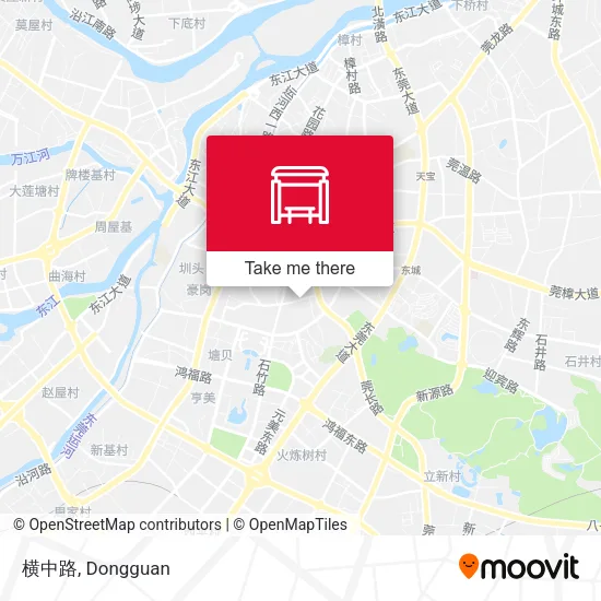 横中路 map