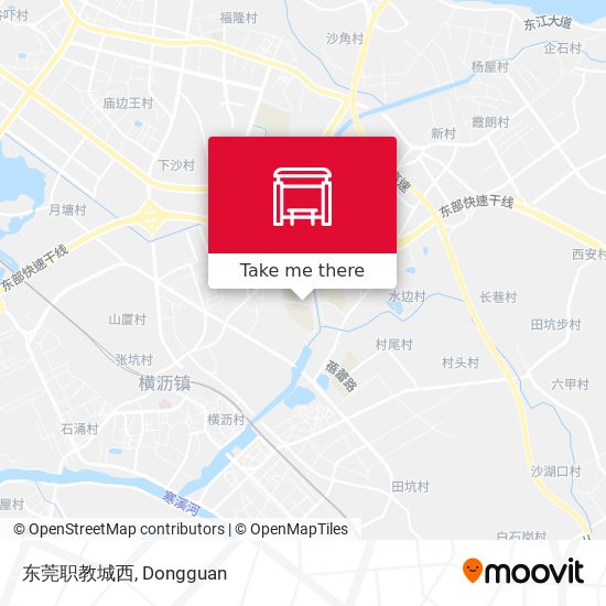 东莞职教城西 map