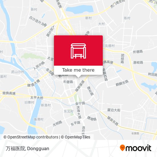 万福医院 map