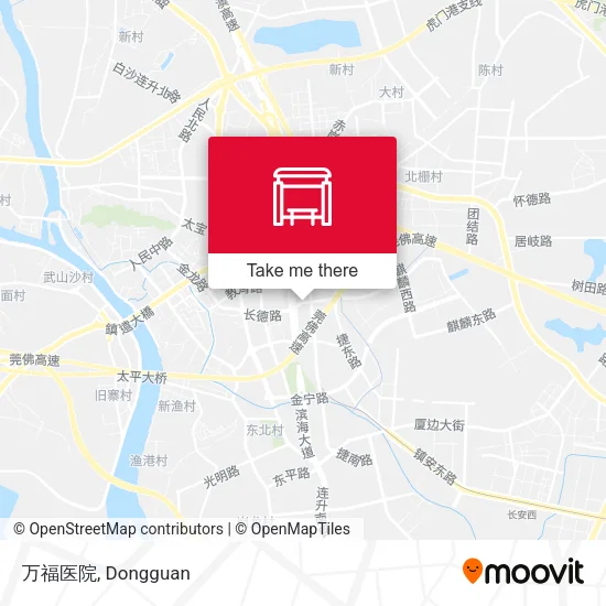万福医院 map