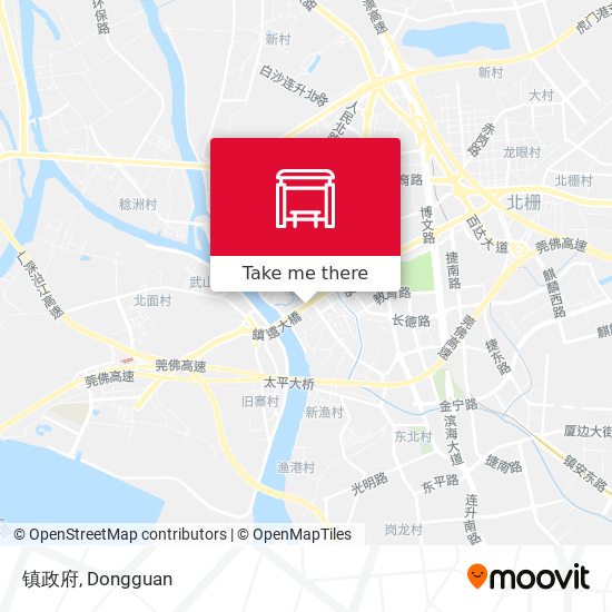 镇政府 map