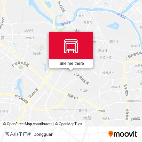 富东电子厂南 map