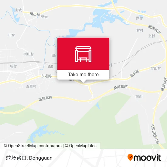 蛇场路口 map